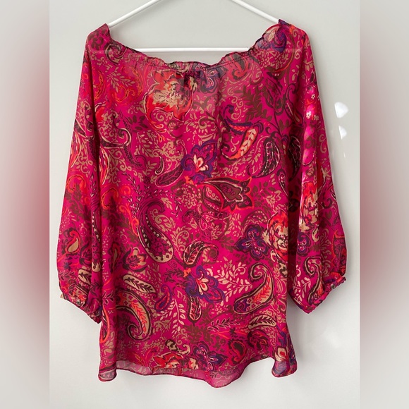 Chaps medium magenta floral - Picture 2 of 8